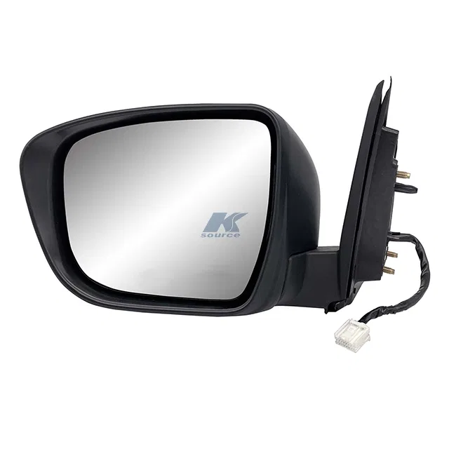 68144N – K-SOURCE Exterior Mirror, OEM Replacement Single Textured Black/PTM Housing Electric Foldaway Without Heated...